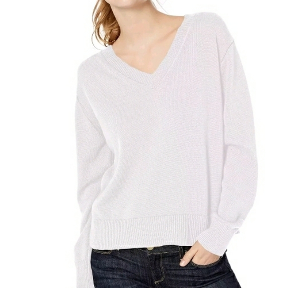 DAILY RITUALS cotton v pullover sweater - Picture 1 of 4